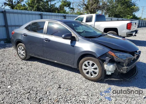 2017 Toyota Corolla L из США, поврежденный, VIN 5YFBURHE8HP690907